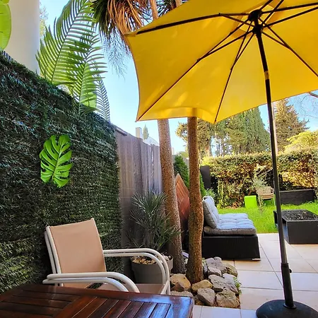 STUDIO Cannes DOMAINE DES PALMIERS PARKING PRIVÉ Chambre photo